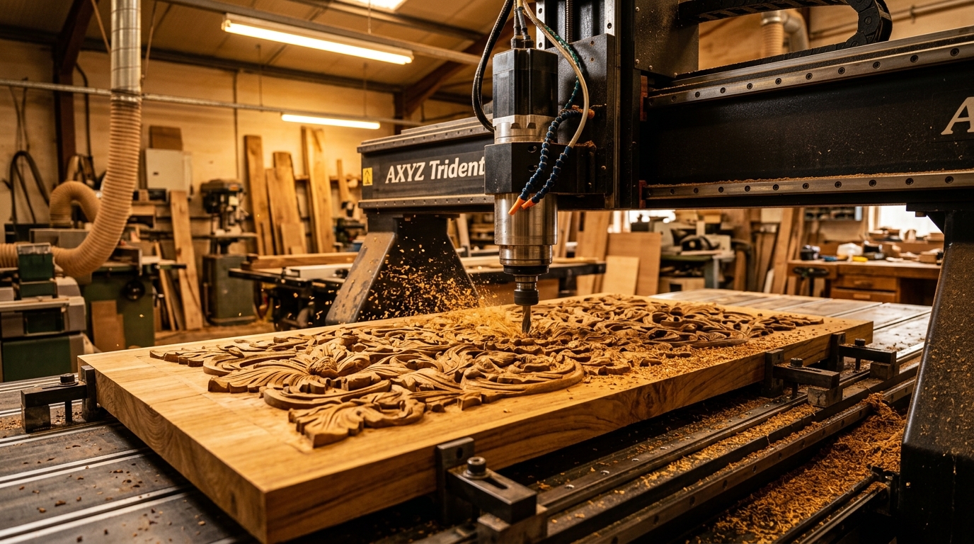 Automated CNC Milling - Philip Wood Designer