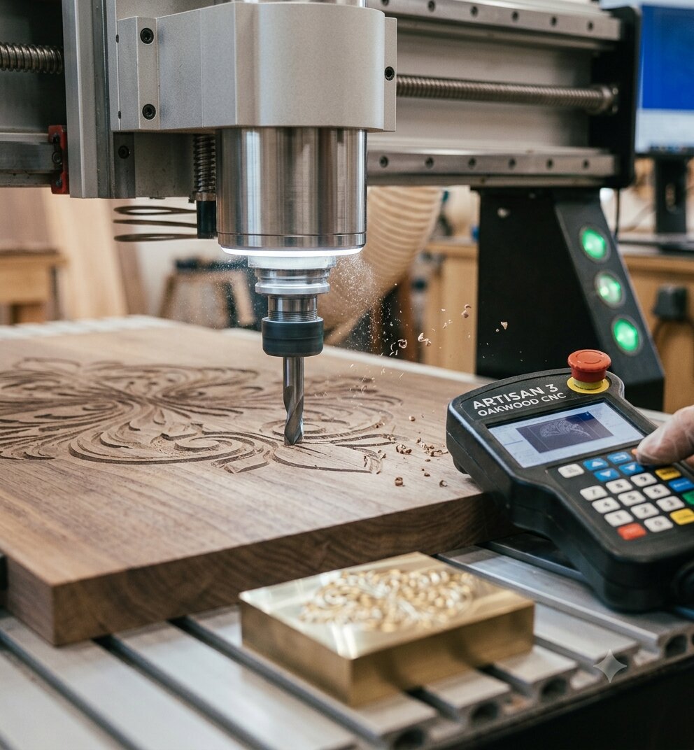 CNC carved panel