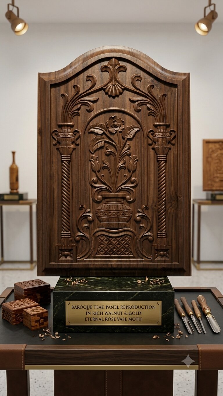 3D carved relief